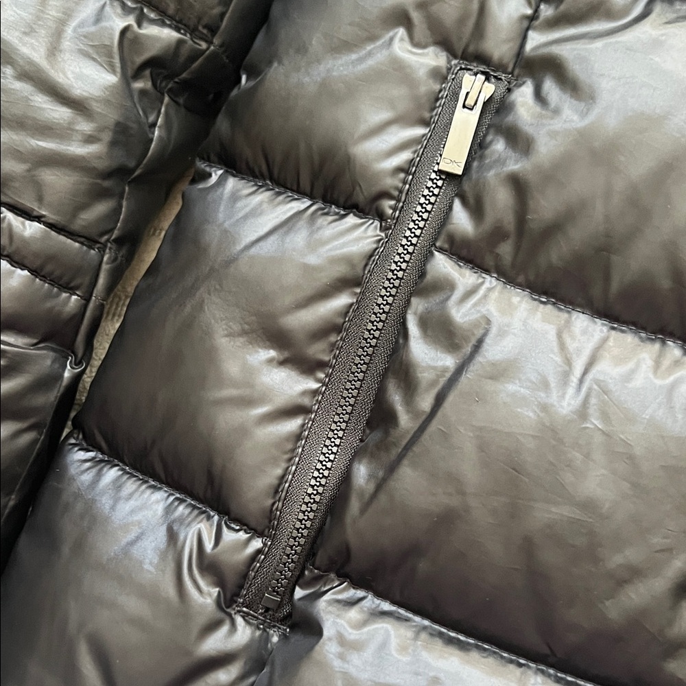 DKNY Women's Black Puffer Jacket SIZE XS - Picture 3 of 10